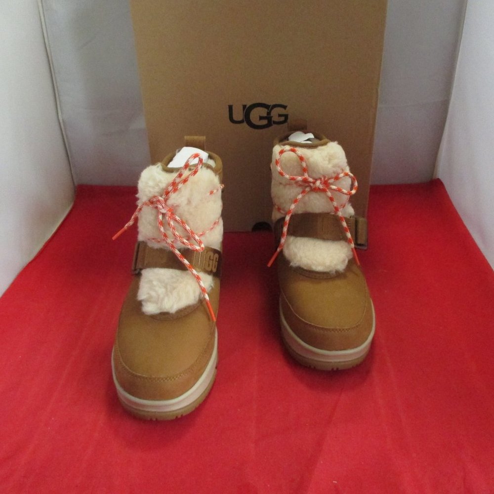 UGG Classic Weather Hiker Boots $200 - US Size 8 1/2 - Chestnut - #769 - Picture 5 of 14